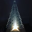 Acrylic Christmas Tree Lit
